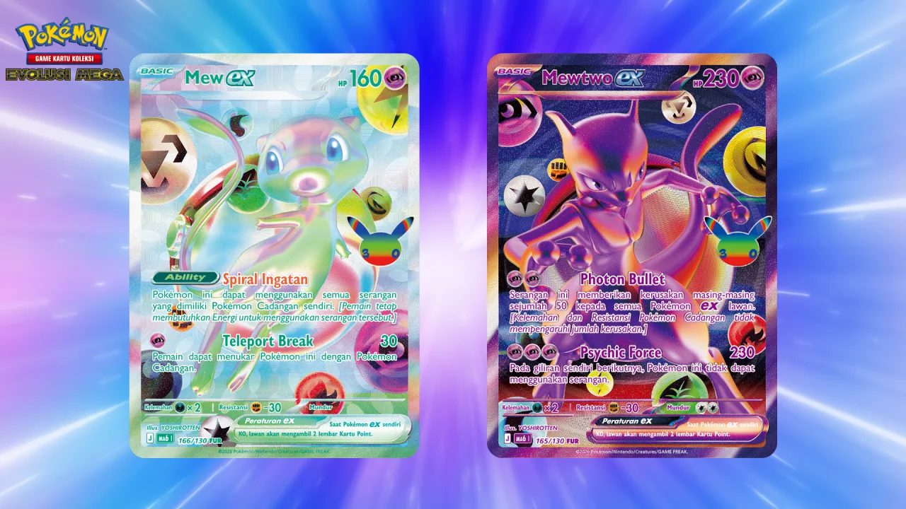 Pokémon Game Kartu Koleksi Booster Pack "30th CELEBRATION"