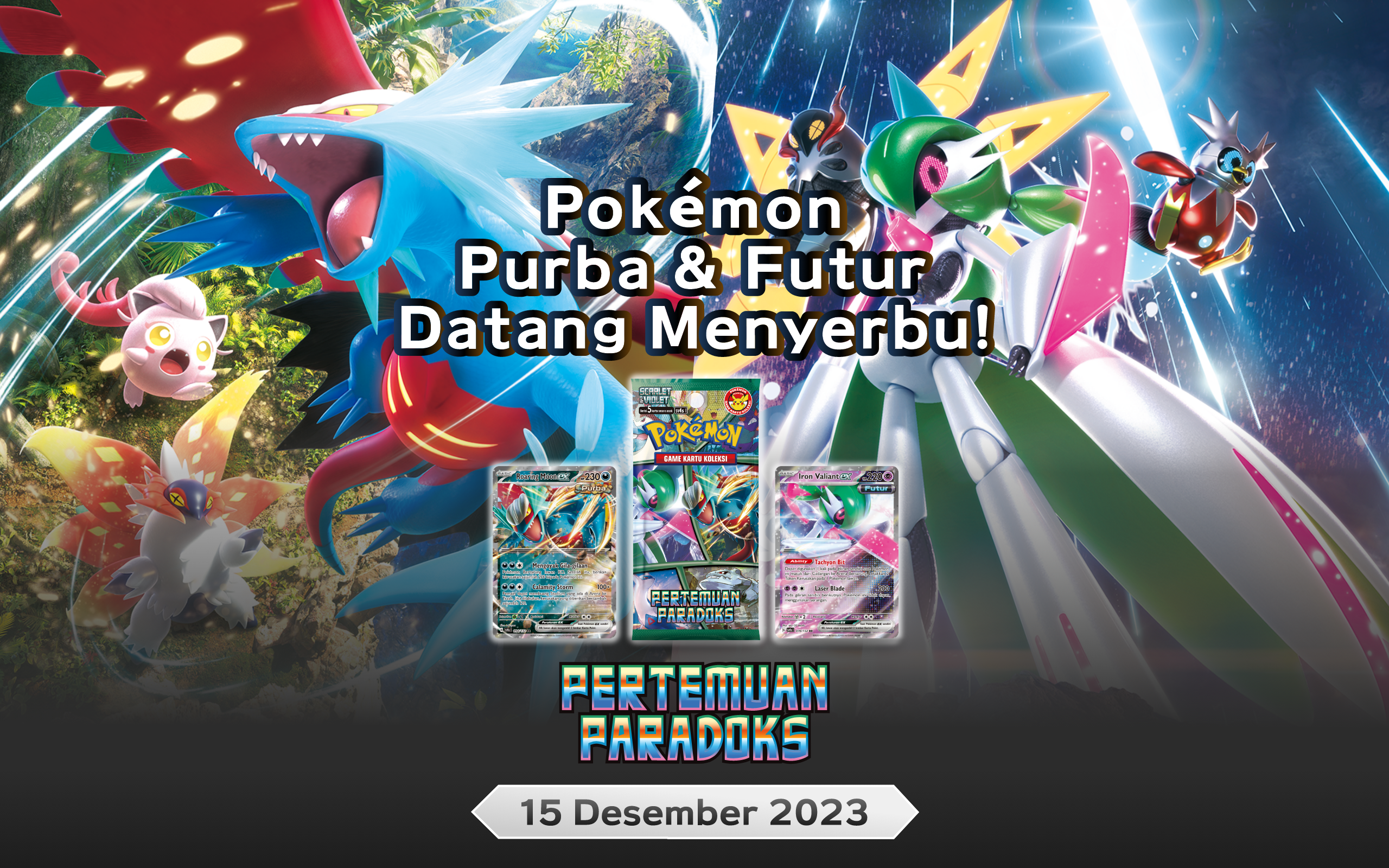 Pokémon Purba & Futur Datang Menyerbu!