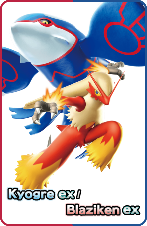 Kyogre ex/Blaziken ex