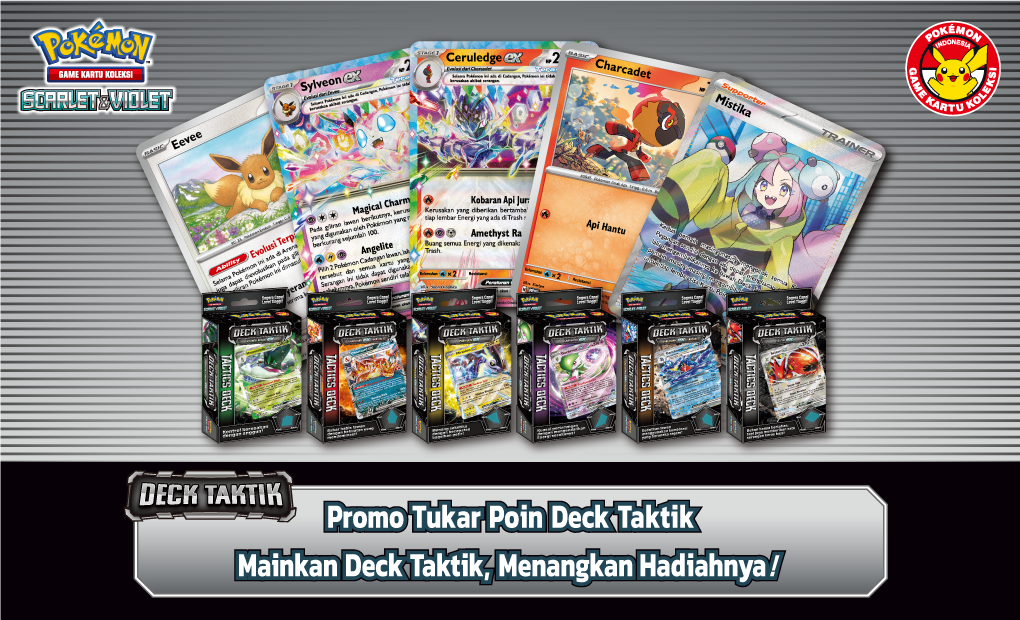 Promo Tukar Poin Deck Taktik, Mainkan Deck Taktik, Menangkan Hadiahnya!