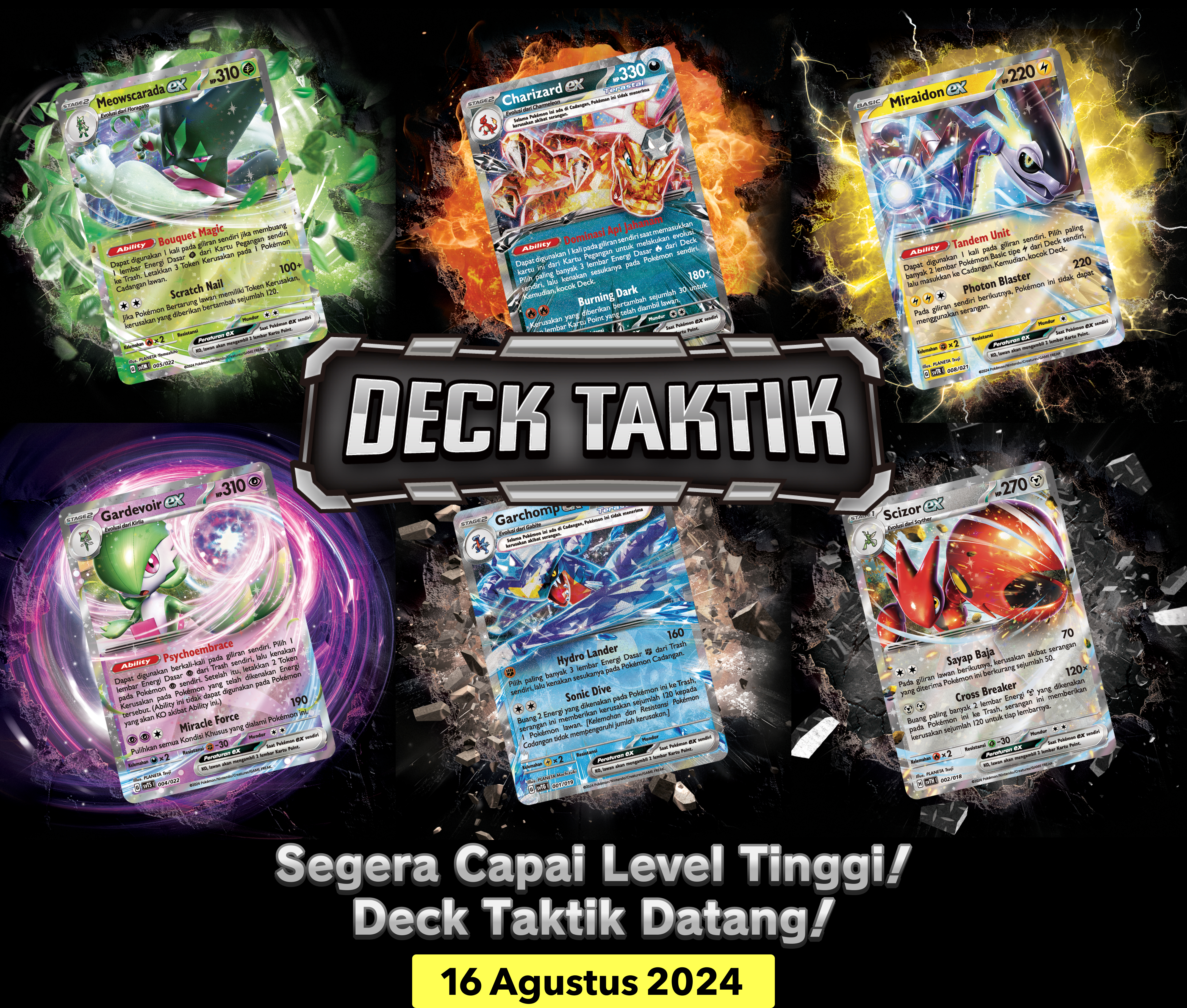 Deck Taktik Segera Capai Level Tinggi! Deck Taktik Datang! 16 Agustus 2024