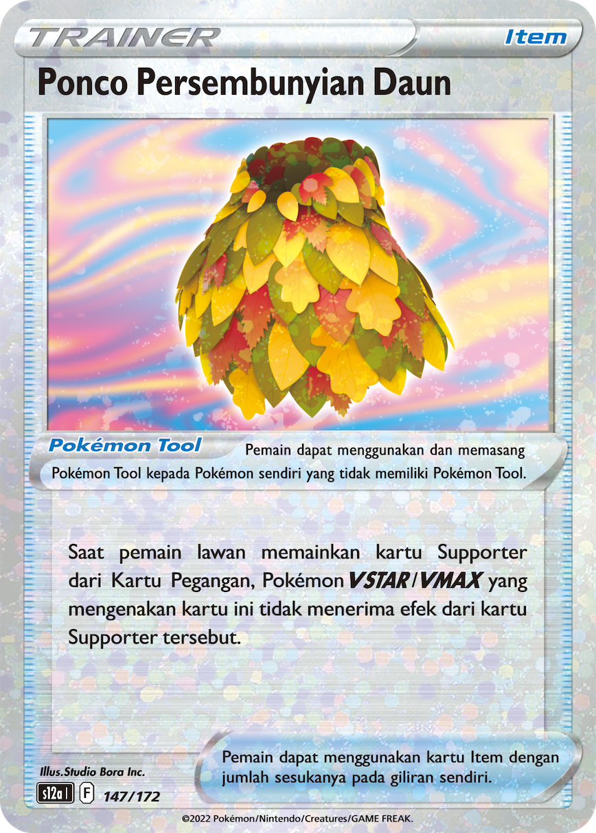 Ponco Persembunyian Daun