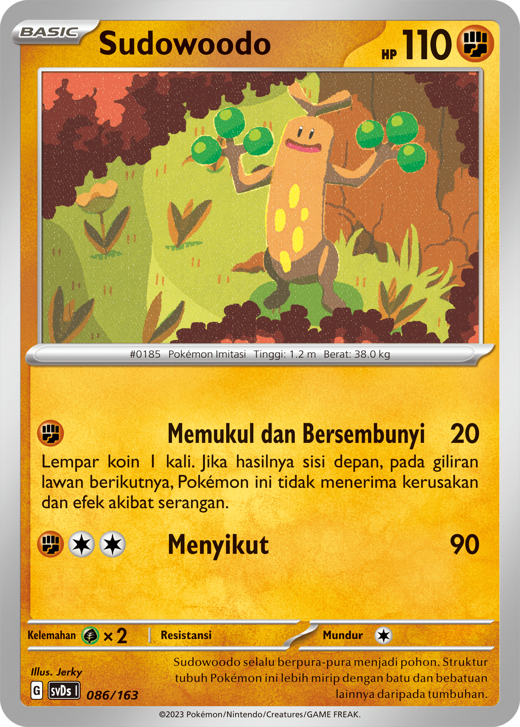 Sudowoodo Situs Web Pelatih