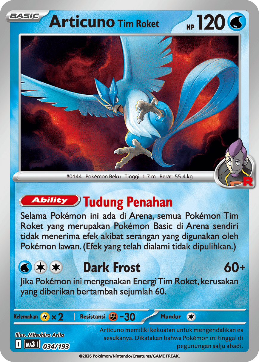 Harga Articuno - High Class Booster Pack 