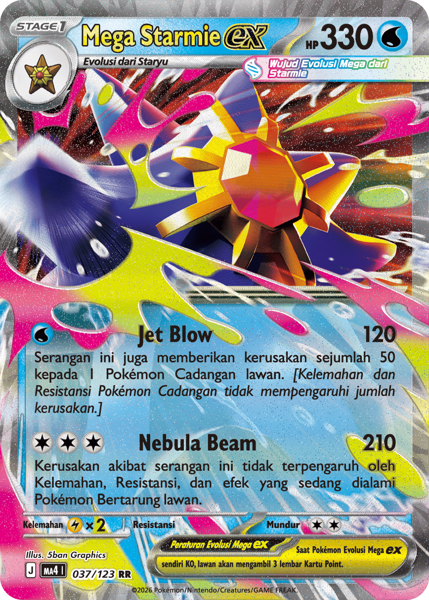 Mega Starmie ex