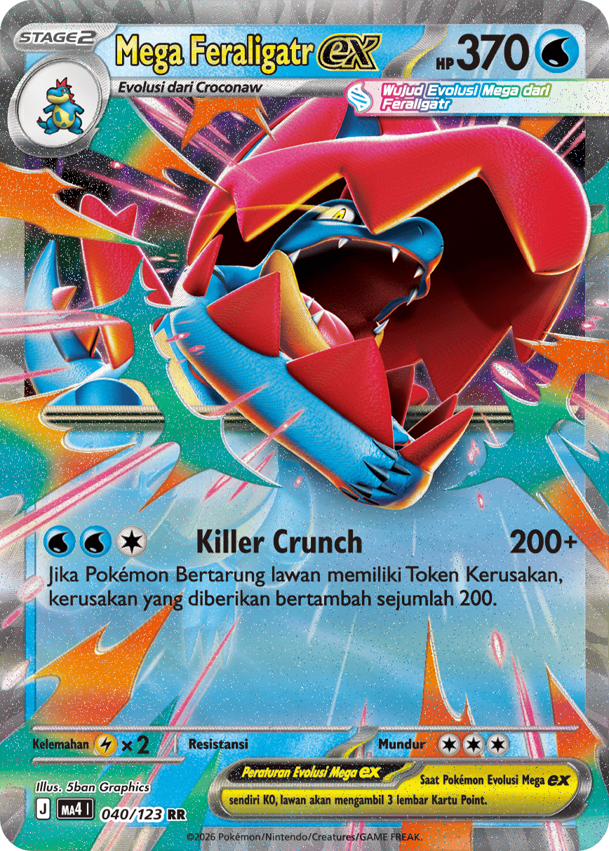 Mega Feraligatr ex