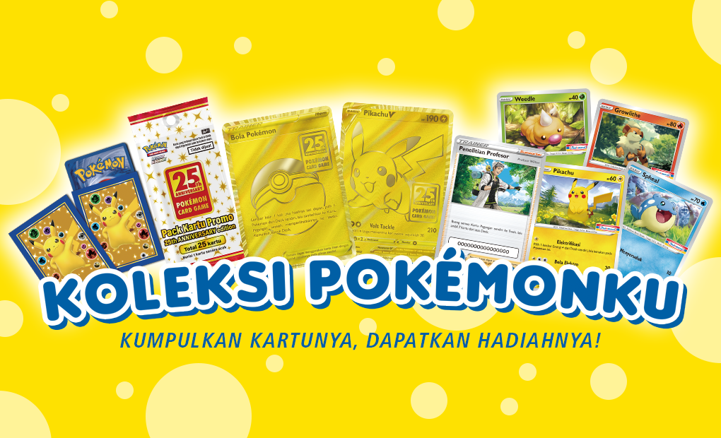 Ditetapkannya Penyelenggaraan Promo “Koleksi Pokémonku” Challenge