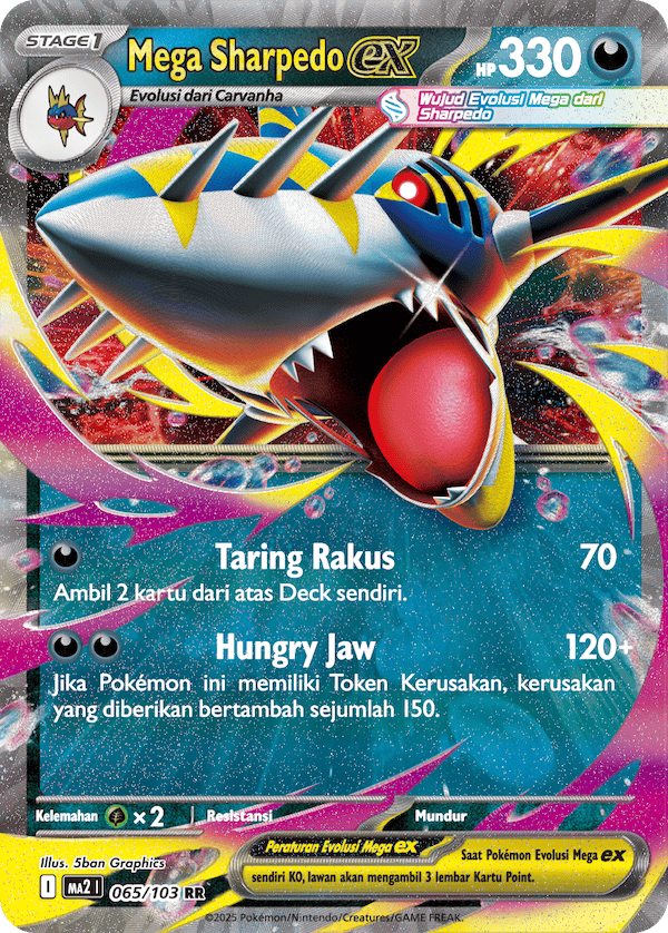 Mega Sharpedo ex