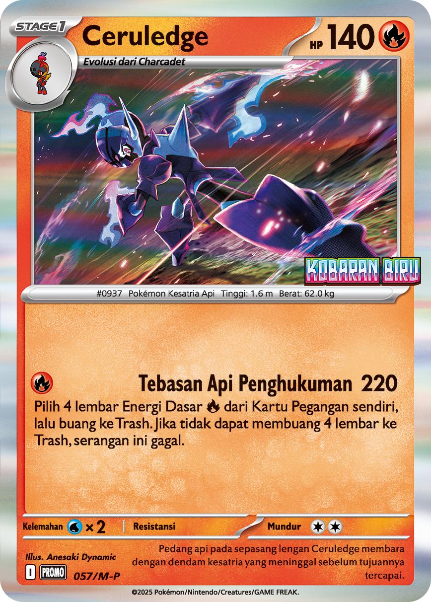 Pokemon_ Kobaran Biru _Pertandingan Ekspansi Baru_Ceruledge_Trading Card Game_20251120