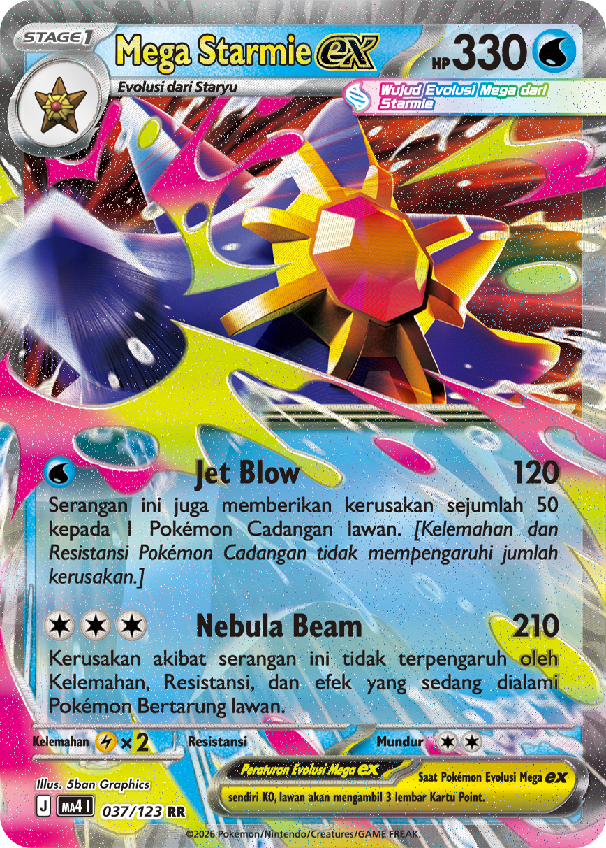 Mega Starmie ex