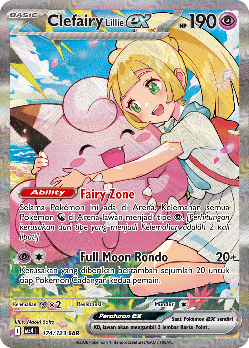 Clefairy Lillie ex