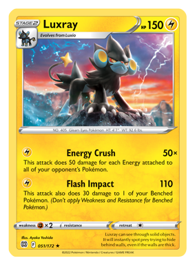 luxray evolution