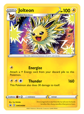 Jolteon | Trainers Website