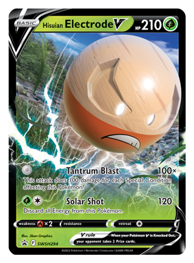 Hisuian Electrode V Trainers Website