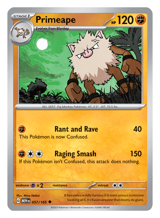 Primeape Png, Transparent Png - kindpng